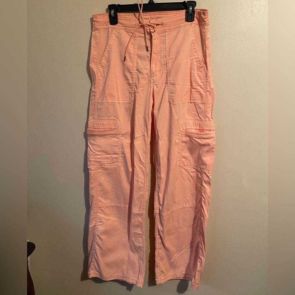 American Eagle Super High Rise Baggy Wide Leg Cargo Pant